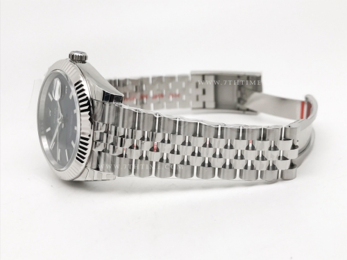 DJ2 41mm Jub Flt 904L SS/SS Blue/Stk EWE A3235