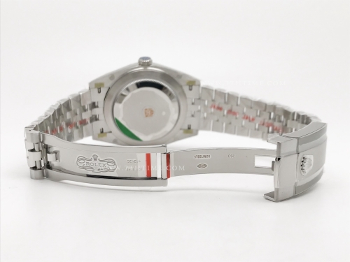 DJ2 41mm Jub Flt 904L SS/SS Blk/Stk EWE A3235