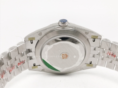 DJ2 41mm Jub Flt 904L SS/SS Blk/Stk EWE A3235