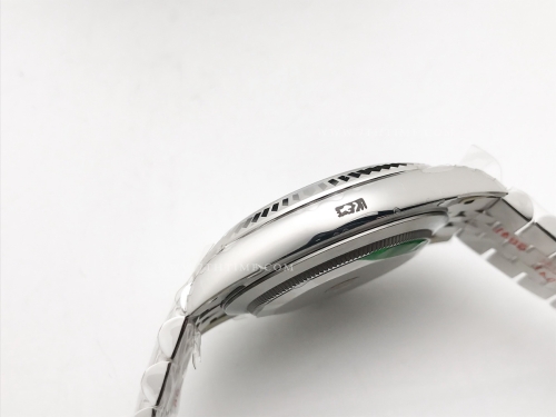 DJ2 41mm 126334 Jub Flt 904L SS/SS HC-Greenn/Stick EWE A3235