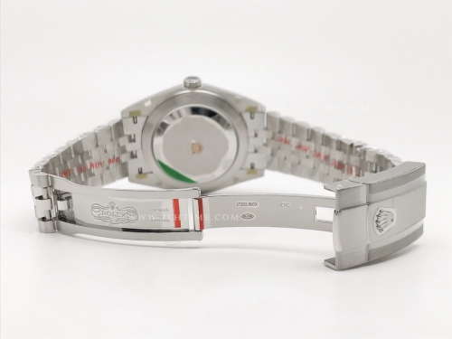 DJ2 41mm 126334 Jub Flt 904L SS/SS HC-Greenn/Stick EWE A3235