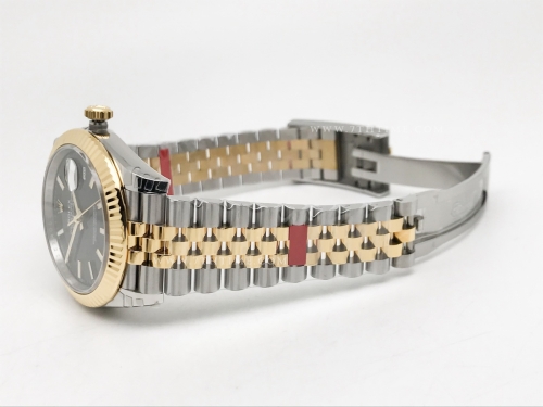 DJ2 41mm Jub Flt 904L YG/SS Blk/Stk VSF VS3235