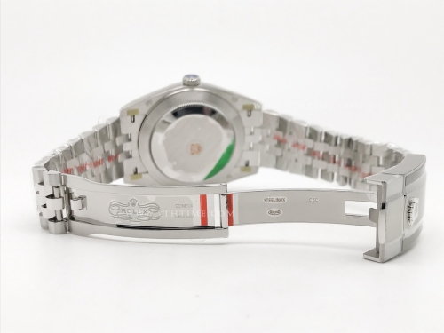 DJ2 41mm 126334 Jub Flt 904L SS/SS HC-Blue/Stk EWE A3235