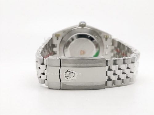 DJ2 41mm 126334 Jub Flt 904L SS/SS HC-Blue/Stk EWE A3235