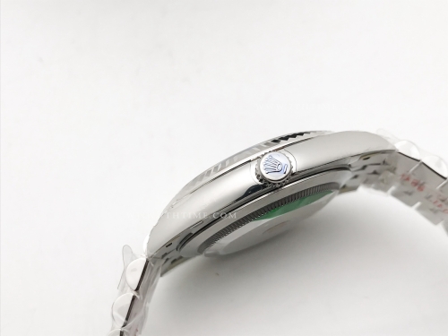 DJ2 41mm 126334 Jub Flt 904L SS/SS Grey/Dia EWE A3235