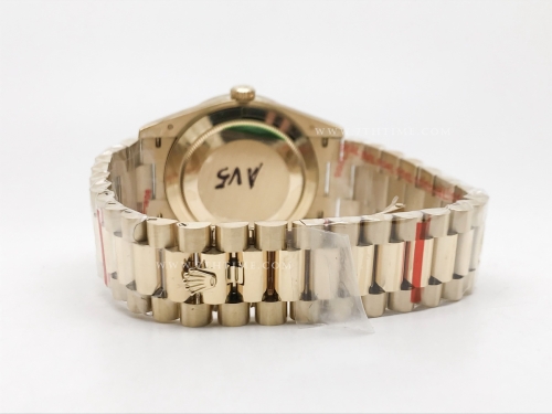 DayDate 40mm 904L B.Dia YG/YG Grn/Rm GMF A2836