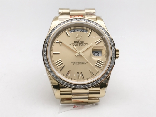 DayDate 40mm 904L B.Dia YG/YG YG/Rm GMF A2836
