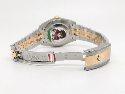 DJ2 41mm Jub Flt 904L YG/SS Blk/Stk Clean VR3235