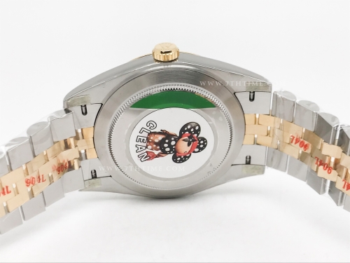 DJ2 41mm Jub Flt 904L YG/SS Grey/Rm Clean VR3235