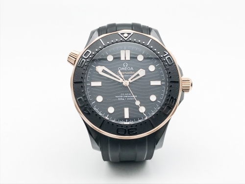 Seamaster 300m 43.5mm CER/RG/RU Black S+F Asia 8806