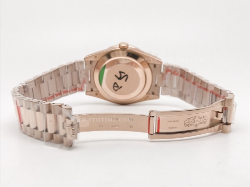 DayDate 40mm 904L B.Dia RG/RG Brwn/B.Dia GMF A2836