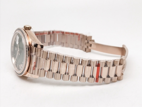 DayDate 40mm 904L B.Dia RG/RG Grn/Rm GMF A2836