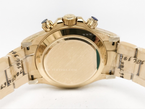 Daytona 126508 YG/YG Wht/Stk FF A7750 Mod