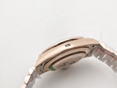 DayDate 40mm 904L B.Dia RG/RG Grn/Rm GMF A2836