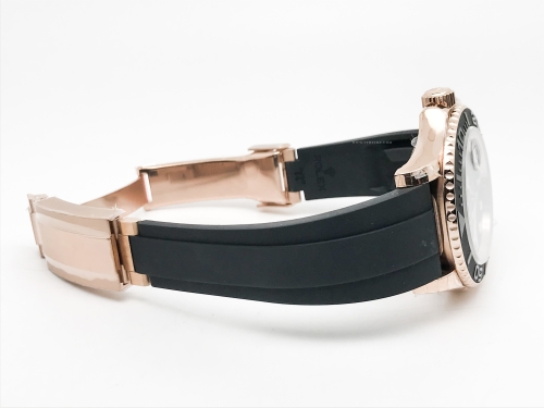 YachtMaster 126655 40mm RG/RU Blk JVS VR3235