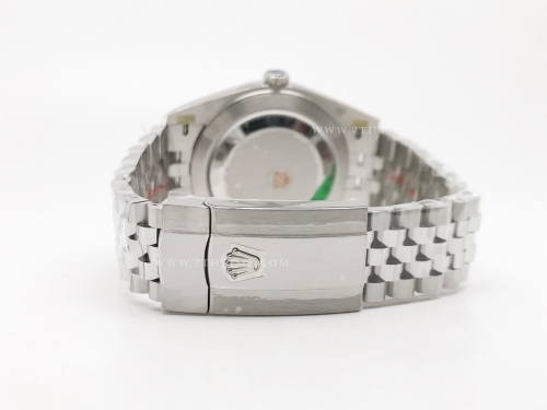 DJ2 41mm 126334 Jub Flt 904L SS/SS M-Wht/Dia EWE A3235