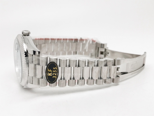 DayDate 40mm 228239 904L Flt Wt WG/WG I-Blue/Dia KF VR3255