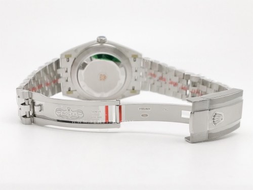 DJ2 41mm 126334 Jub Flt 904L SS/SS Blk/Dia EWE A3235