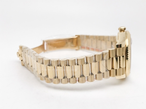 DayDate 40mm 228238 904L Flt Wt YG/YG Gold/Dia KF VR3255