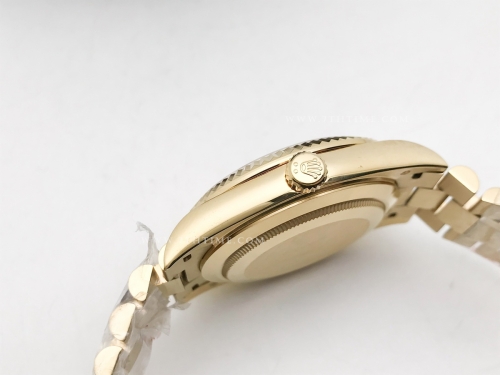 DayDate 40mm 228238 904L Flt Wt YG/YG Gold/Dia KF VR3255