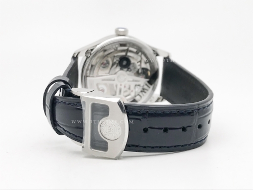 Portugieser Auto 7 Days IW500703 SS/LE Wht/B-Num APSF A52010