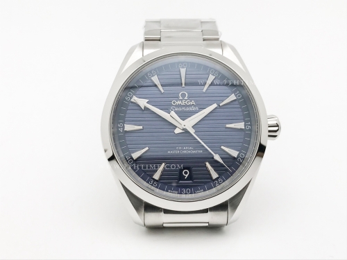 Aqua Terra 41mm SS/SS Blue Teak JVS A8900