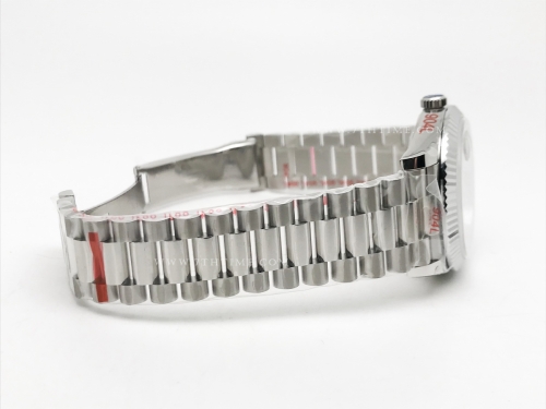 DayDate 40mm 904L Flt SS/SS Blk/Stk GMF VR3255