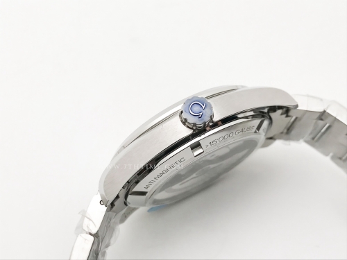 Aqua Terra 40mm SS/SS White Wavy JVS A8500