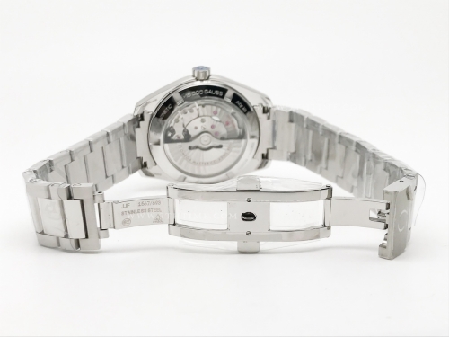 Aqua Terra 40mm SS/SS Blue Wavy/Gold JVS A8500