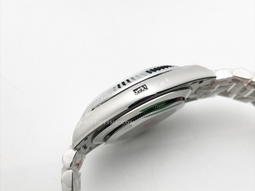 DayDate 40mm 904L Flt SS/SS Grn/Ara GMF VR3255