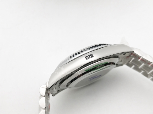 DayDate 40mm 904L Flt SS/SS Silv/Dia GMF VR3255