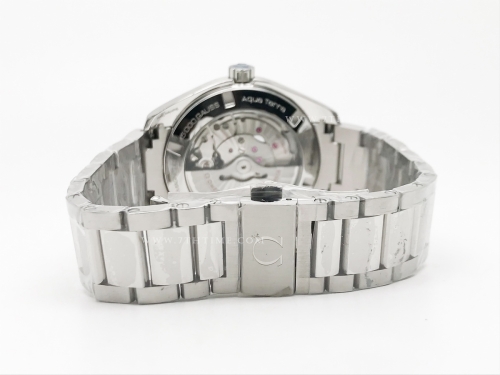 Aqua Terra 2015 41mm SS/SS Blk/Yelw JVS A8508