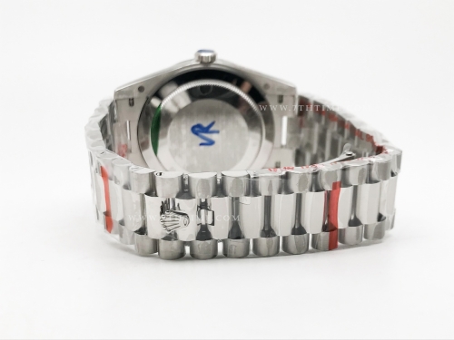 DayDate 40mm 904L Flt SS/SS P-Met/Dia GMF VR3255