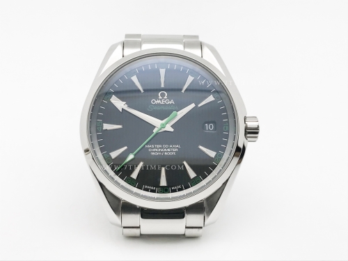 Aqua Terra 2015 41mm SS/SS Blk/Stk JVS A8508