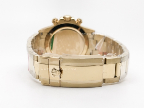 Daytona 116508 Wt YG/YG Grn/Stk SWF V2 SH4130