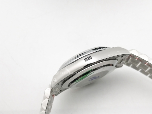 DayDate 40mm 904L Flt SS/SS M-Wht/Dia GMF VR3255