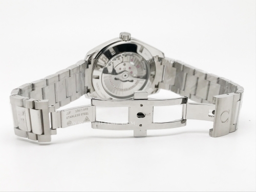 Aqua Terra 2015 41mm SS/SS Blk/Stk JVS A8508