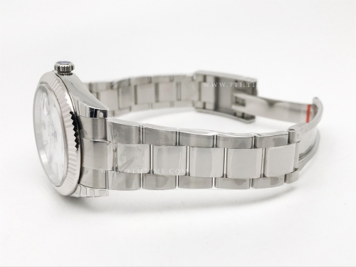 DJ2 41mm 126334 Oys Flt 904L SS/SS Wht/Stk EWE A3235