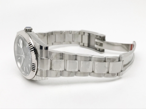 DJ2 41mm 126334 Oys Flt 904L SS/SS Gry/Stk EWE A3235