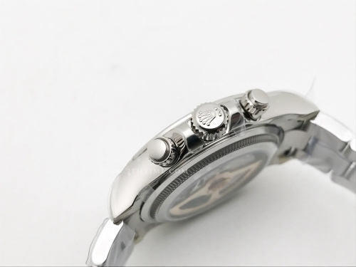 Daytona 126506 904L Brn CER/SS I-Blu/Stk EWE A4131