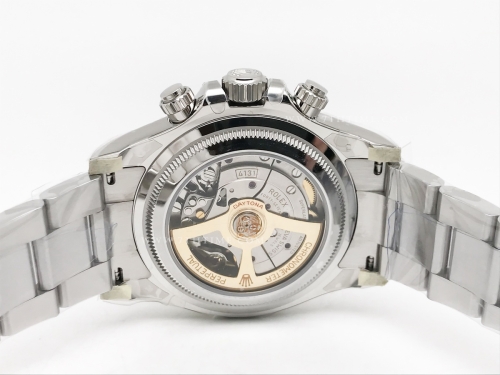 Daytona 126506 904L Brn CER/SS I-Blu/Stk EWE A4131