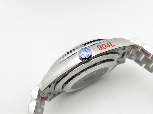 DayDate 40mm 904L Flt SS/SS Silv/Rm GMF VR3255