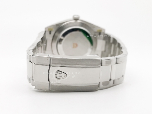 DJ2 41mm 126334 Oys Flt 904L SS/SS Blue/Stk EWE A3235