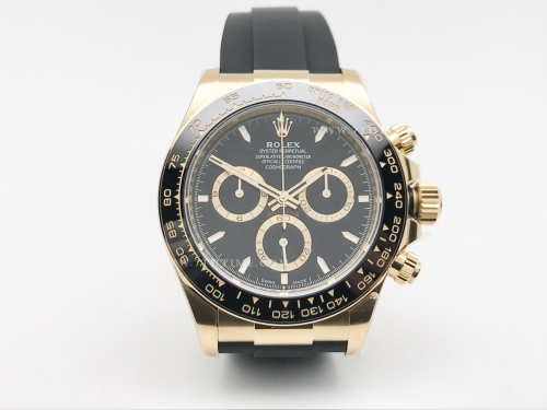 Daytona 126518LN 904L YG/RU Black/Stk EWE A4131