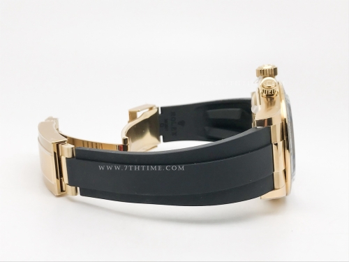 Daytona 126518LN 904L YG/RU Black/Stk EWE A4131