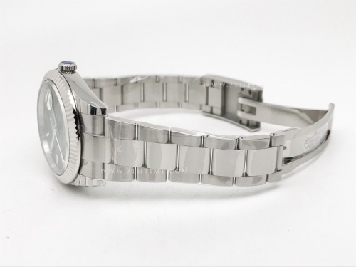 DJ2 41mm 126334 Oys Flt 904L SS/SS HC-Grn/Stk EWE A3235