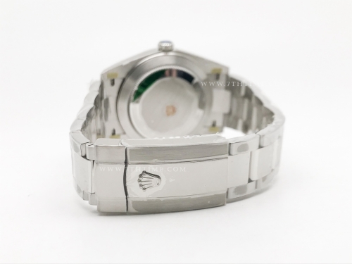 DJ2 41mm 126334 Oys Flt 904L SS/SS HC-Grn/Stk EWE A3235