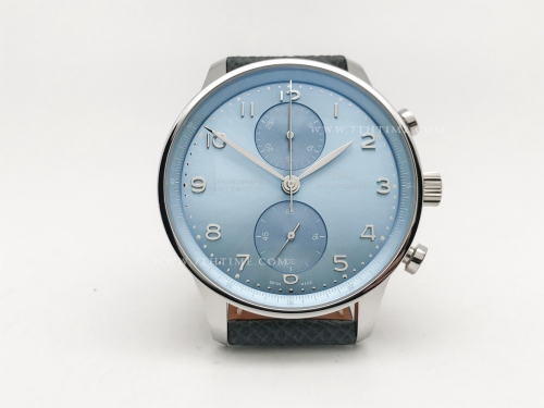 Portugieser Chrono IW3716 SS/LE I-Blue/Num ZF A69355