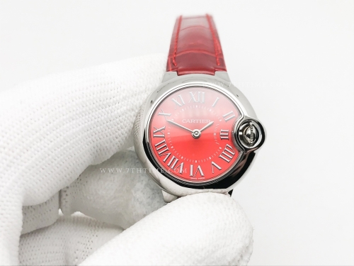 Balon Bleu 28mm SS/LE Red V6F V7 Swiss Qtz