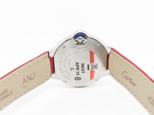 Balon Bleu 28mm SS/LE Red V6F V7 Swiss Qtz